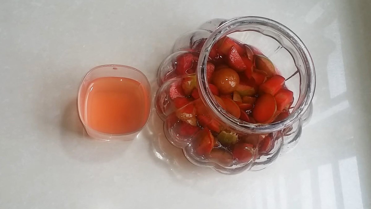 Cách làm mận Hà Nội (mận bắc) ngâm đường đơn giản, giải nhiệt mùa hè