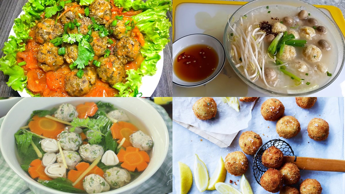 Tổng hợp 19 cách làm món ngon từ thịt viên thơm ngon hấp dẫn dễ làm tại nhà